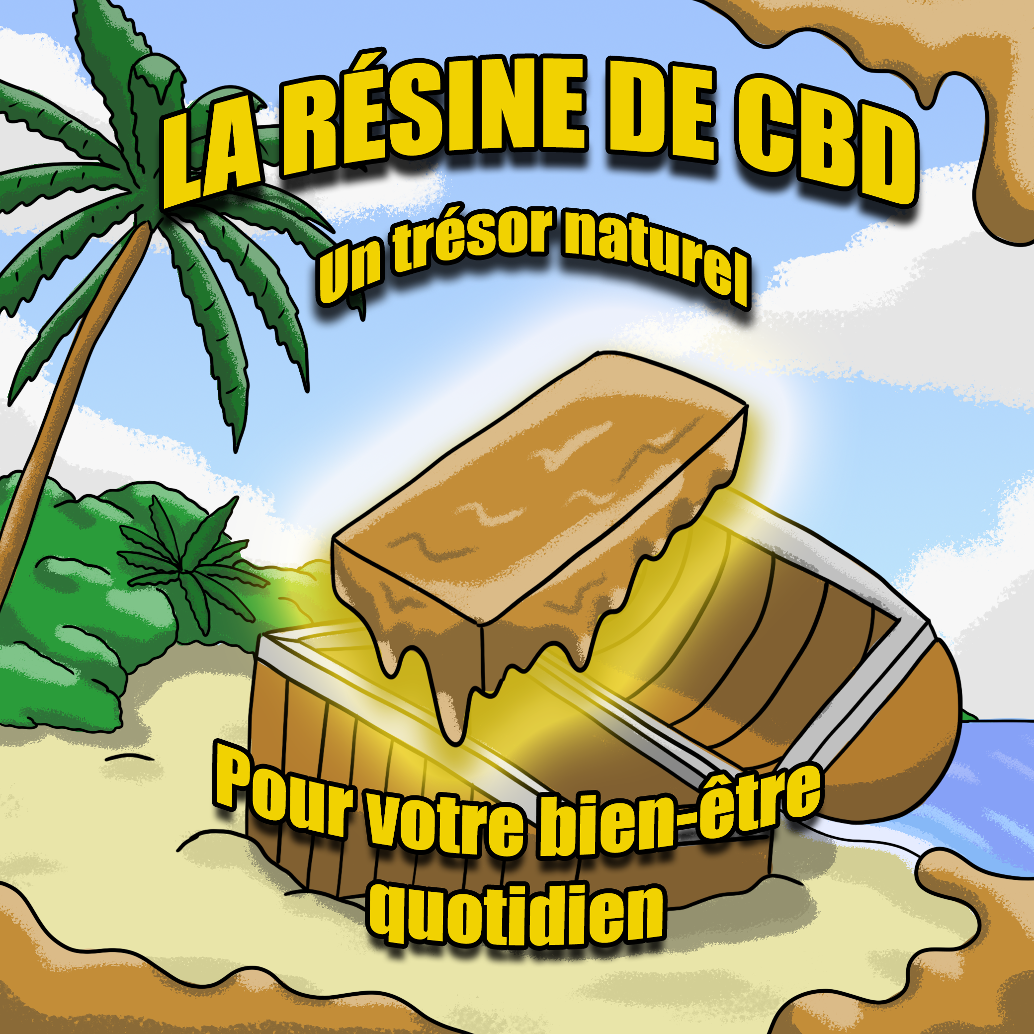 La Résine de CBD : Un trésor naturel pour votre bien-être quotidien