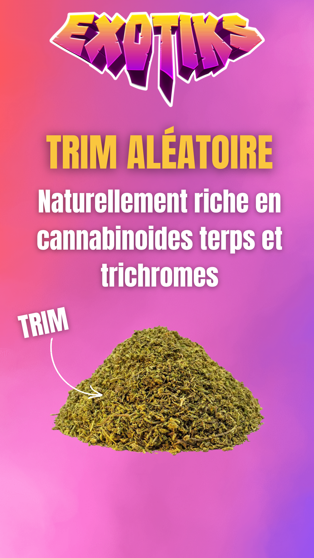 TRIM VARIÉTÉ ALÉATOIRE