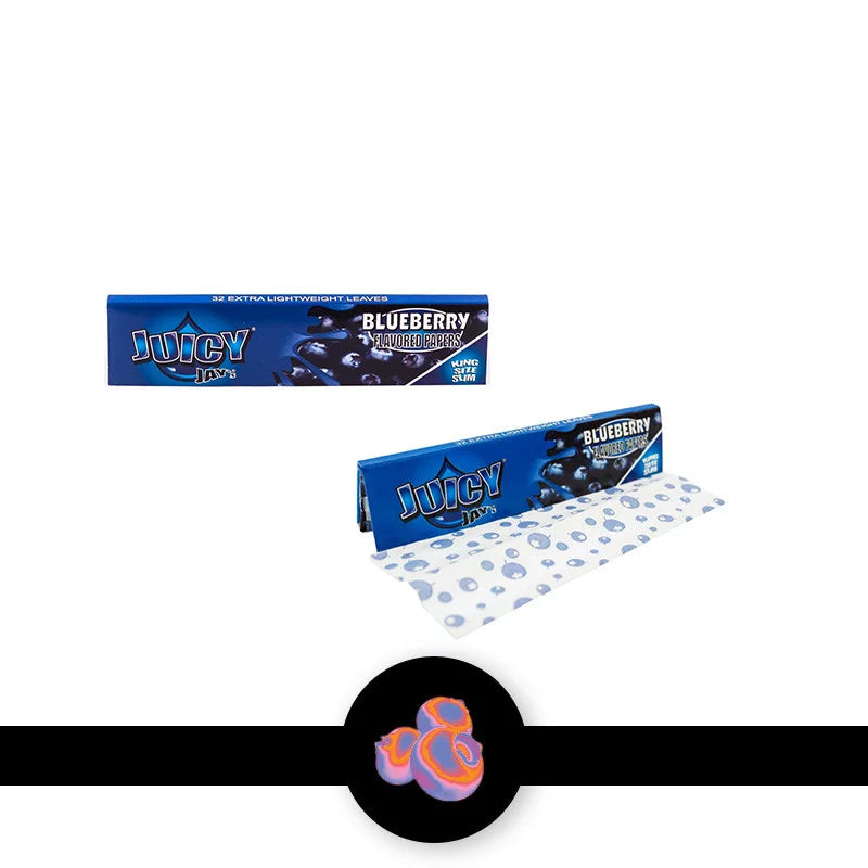 FEUILLES KING SIZE SLIM AROMATISĂES - JUICY JAY'S