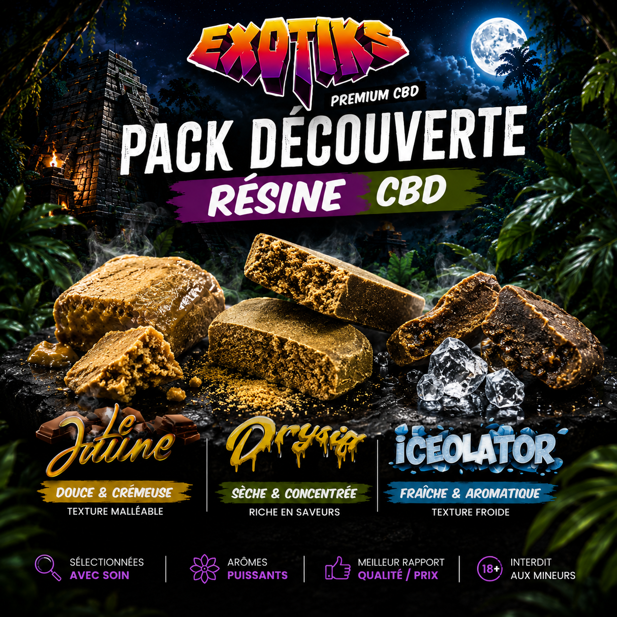 Pack Résines